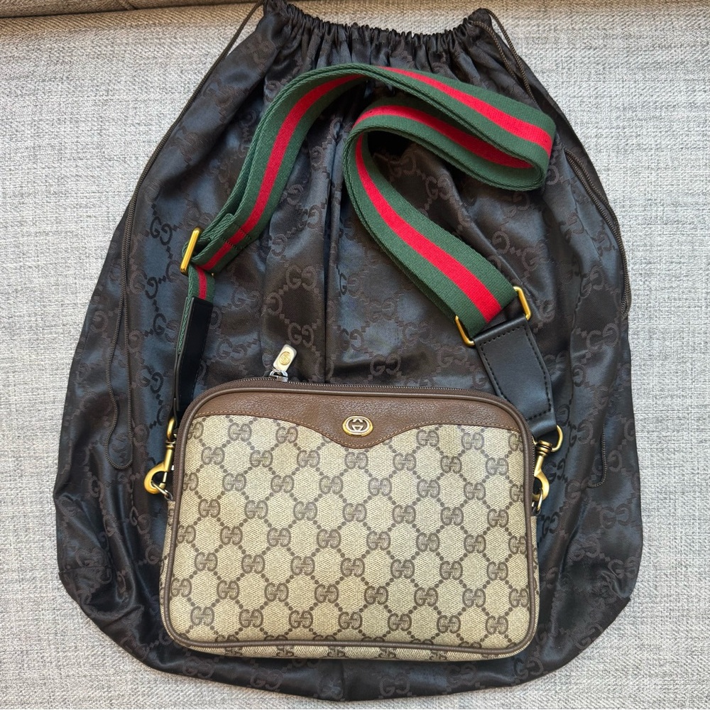 Gucci Brown Crossbody Bag